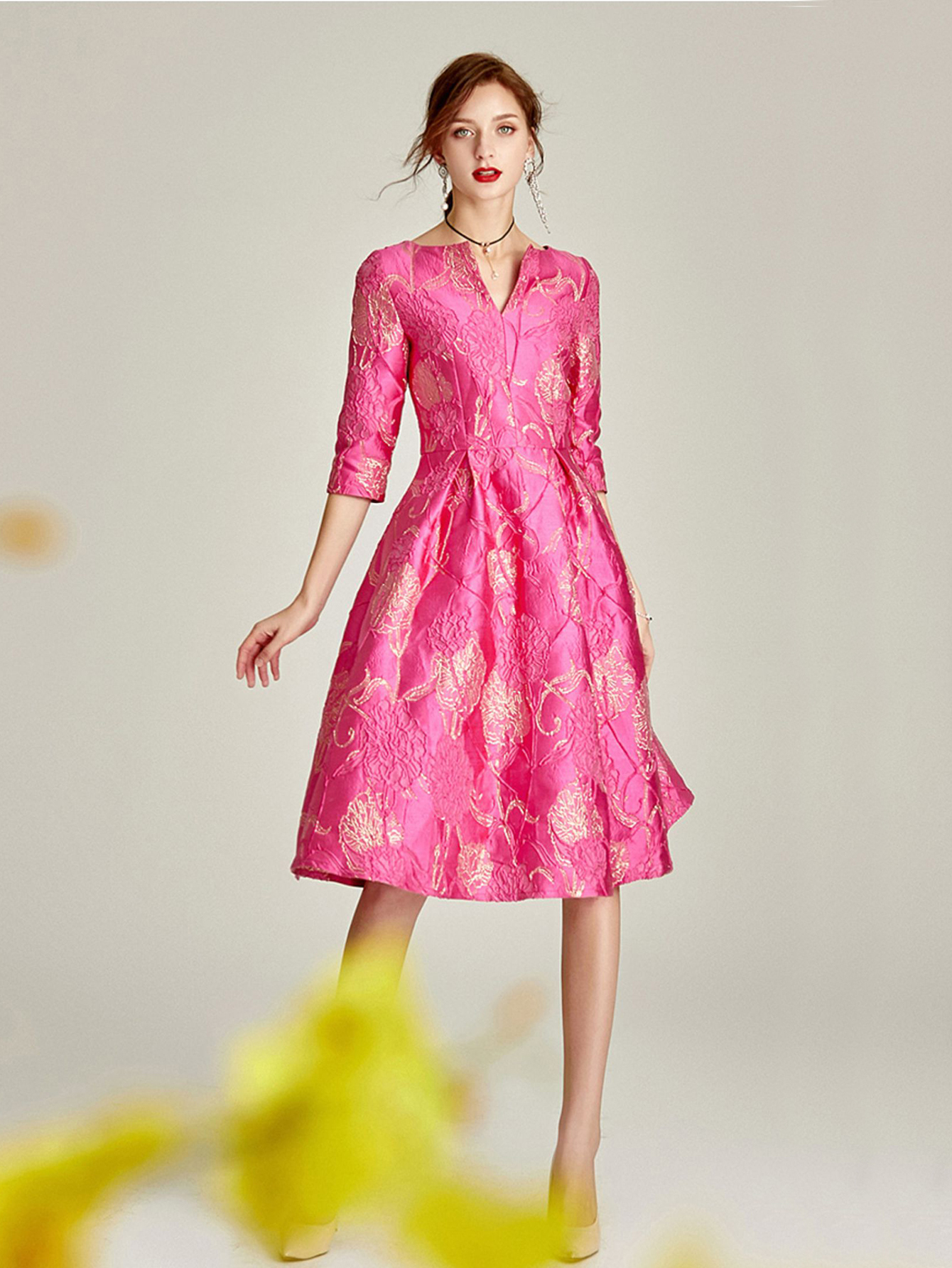 Women Formal Wear Zara - DEVCHATA Luxury Dress Women Fashion Elegant