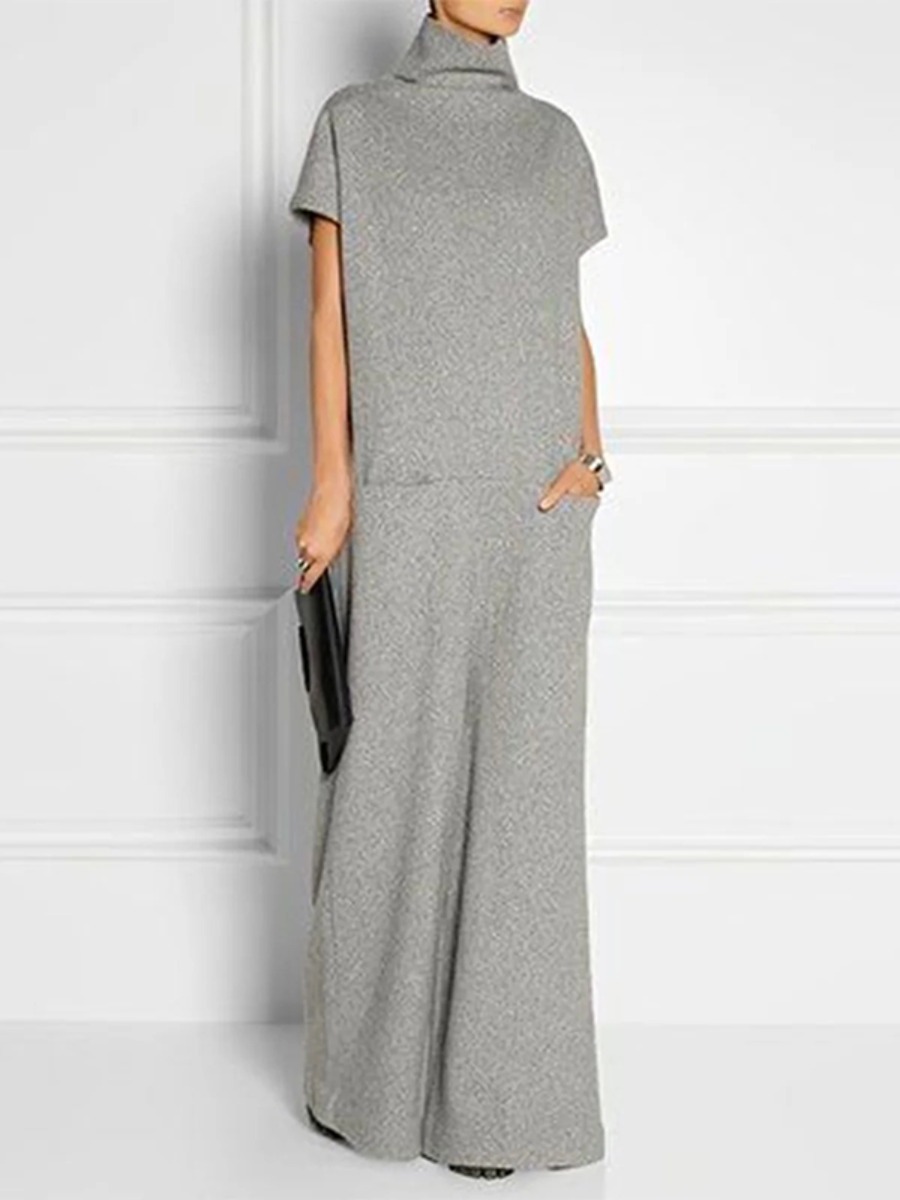 Freeacy Solid Gray Women's Cas - Women Formal Wear Zara reseña y precio