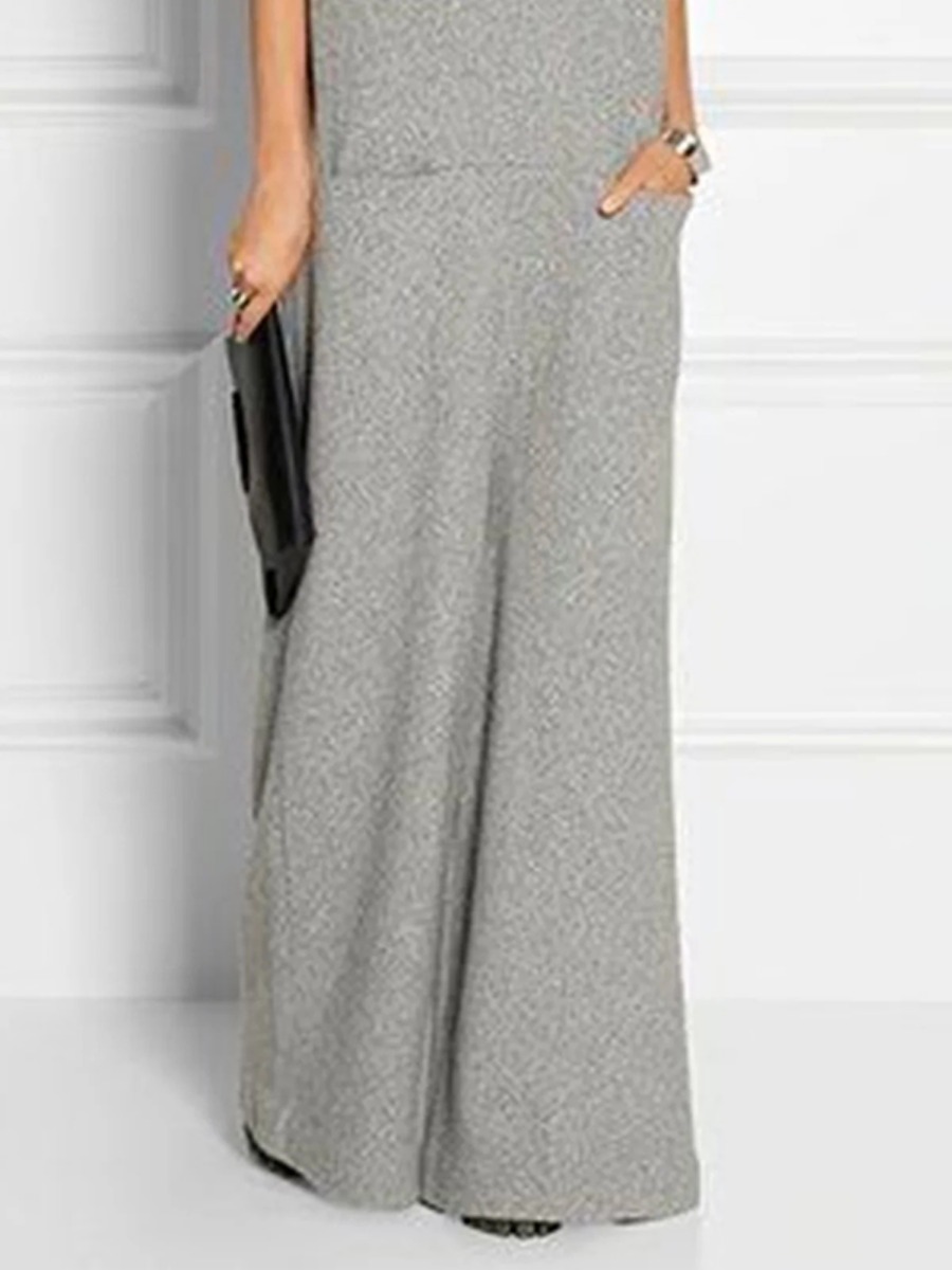 Freeacy Solid Gray Women's Cas - Women Formal Wear Zara reseña y precio
