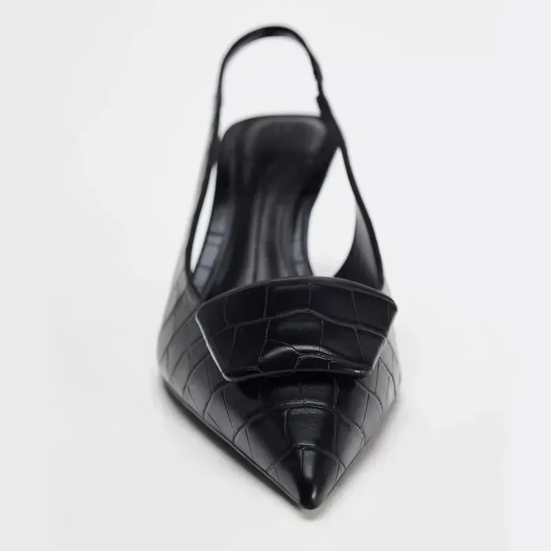 Sexy Pointed Toe Designer Pump - Slingback Heel Formal reseña y precio