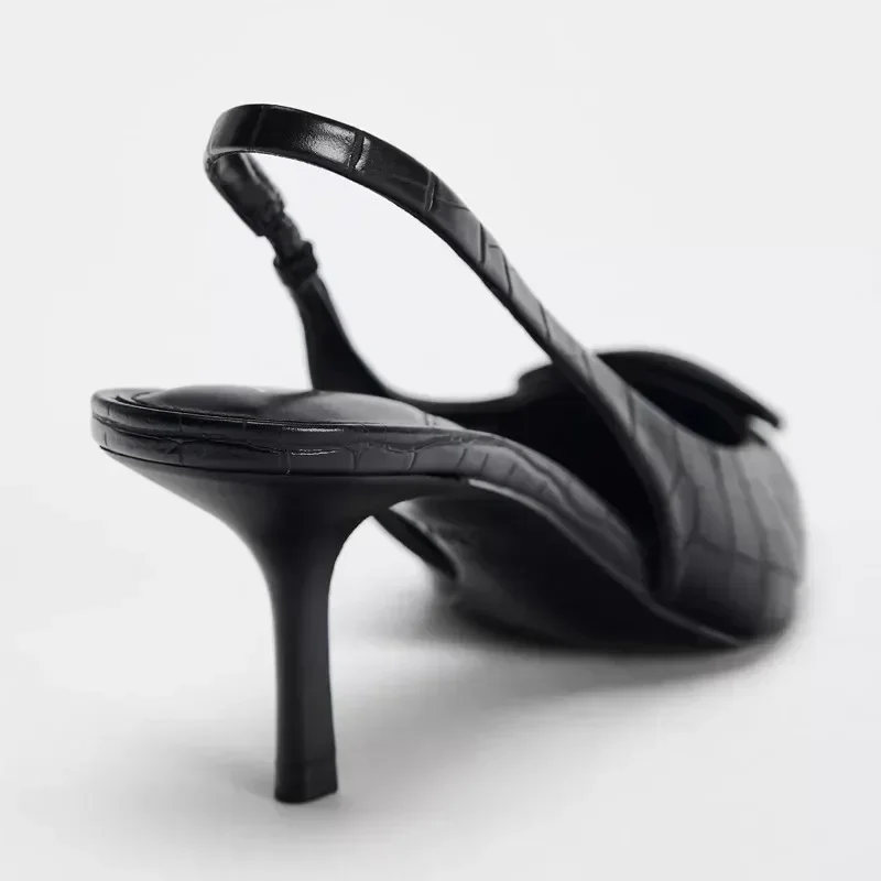 Sexy Pointed Toe Designer Pump - Slingback Heel Formal reseña y precio