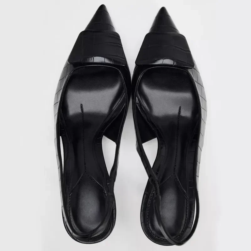 Sexy Pointed Toe Designer Pump - Slingback Heel Formal reseña y precio