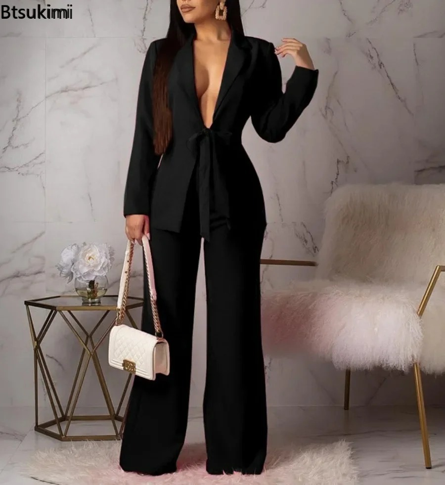 New 2026 Women's Formal Busine - Women Formal Wear Blazer Set reseña y precio