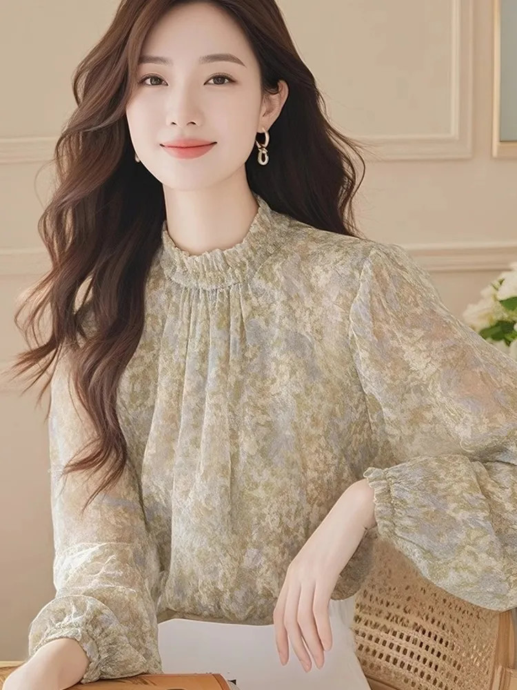 Long Sleeve Shirts Women Satin - Women Formal Blouses For Evening Wear reseña y precio