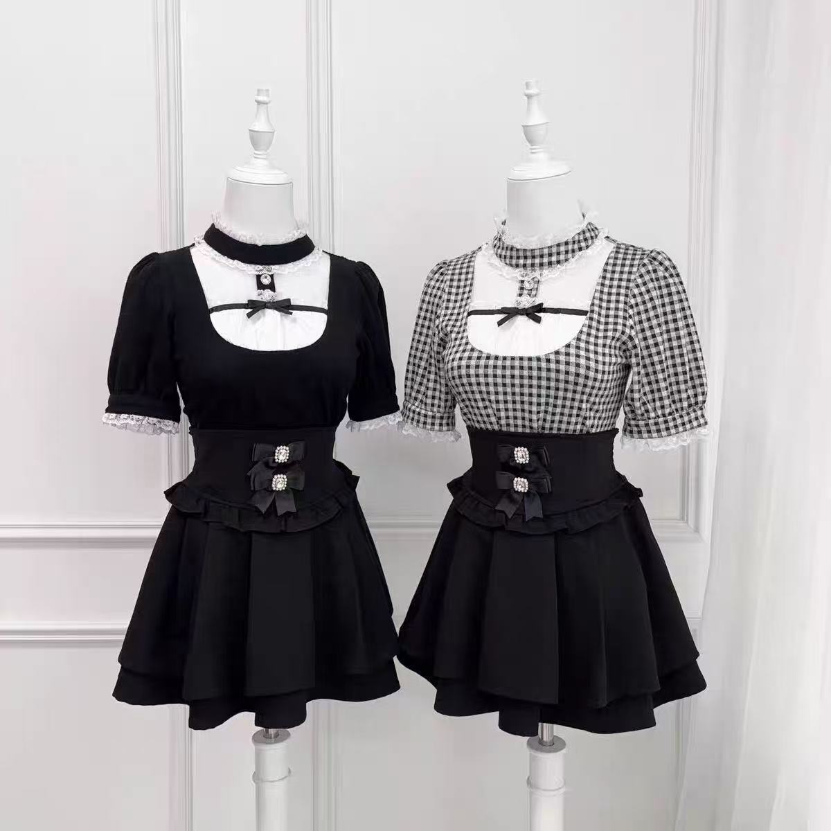 Japanese Lolita Blouse Women K - Women Formal Blouses For Evening Wear reseña y precio
