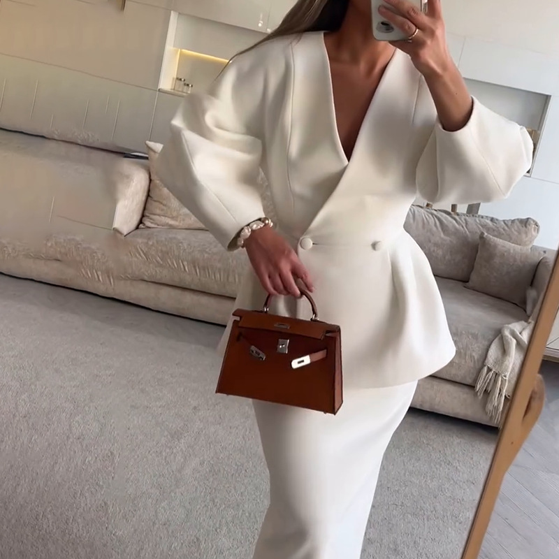 2 Piece Sets Women Outfits Ele - Women Formal Wear For Meeting reseña y precio
