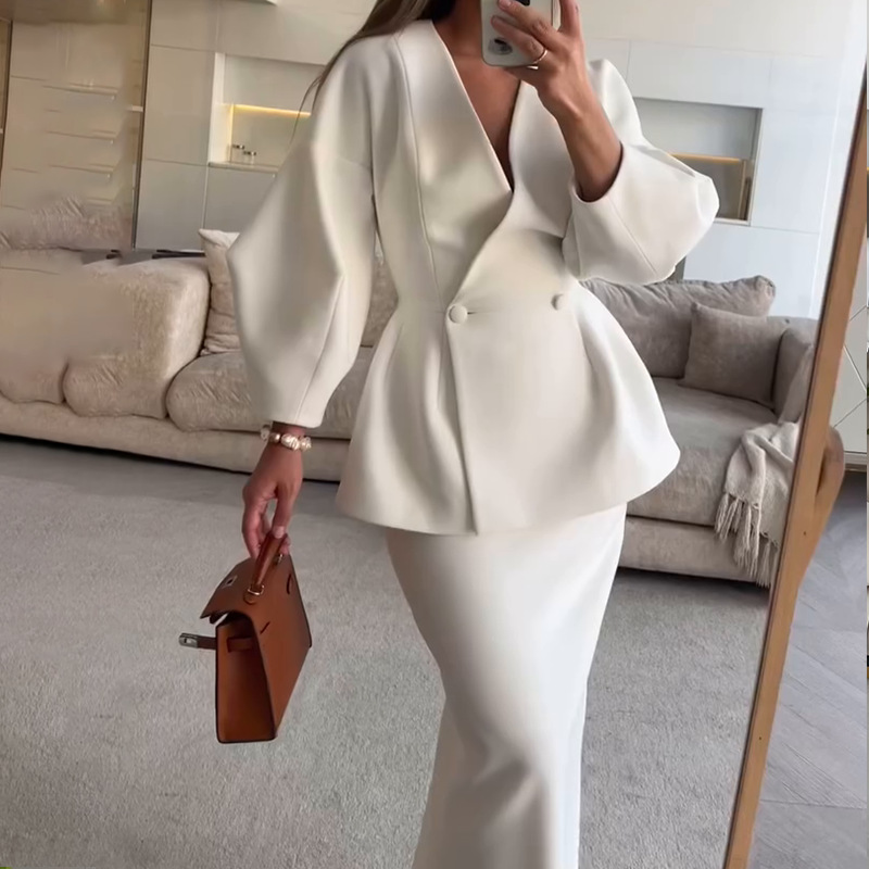 2 Piece Sets Women Outfits Ele - Women Formal Wear For Meeting reseña y precio