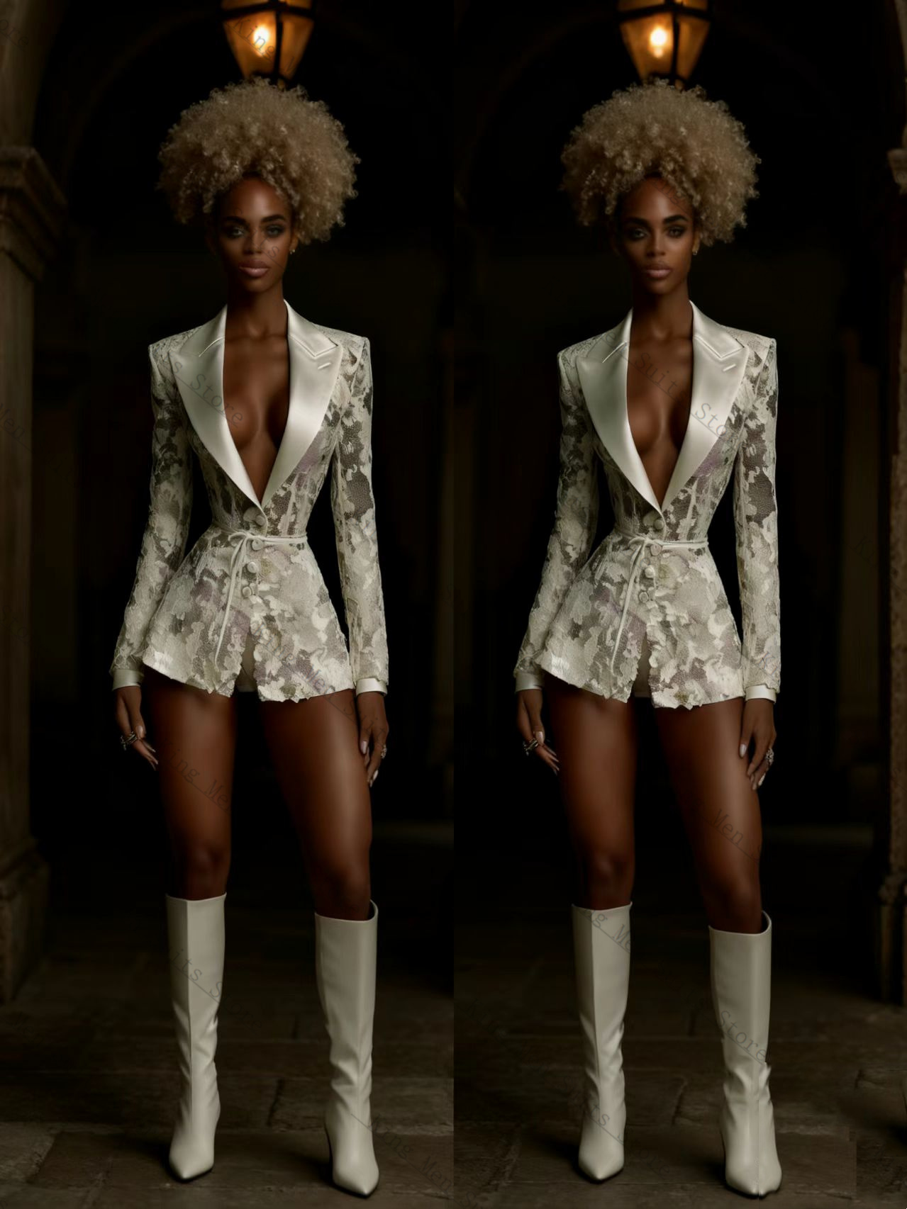Women Suit 1 Pcs Blazer Belted - Women'S Formal Wear For A Wedding Guest reseña y precio