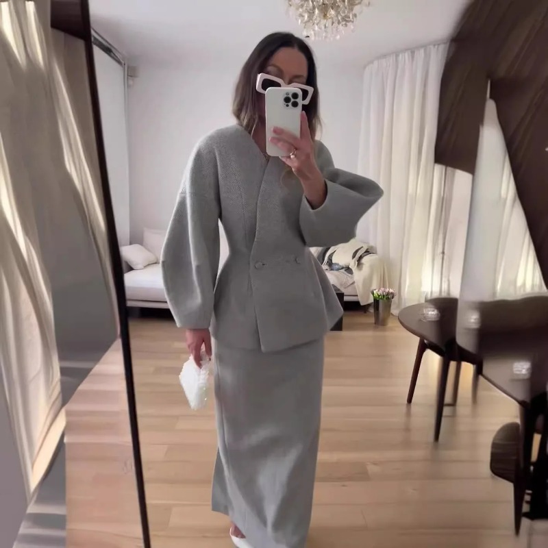 2 Piece Sets Women Outfits Ele - Women Formal Wear For Meeting reseña y precio
