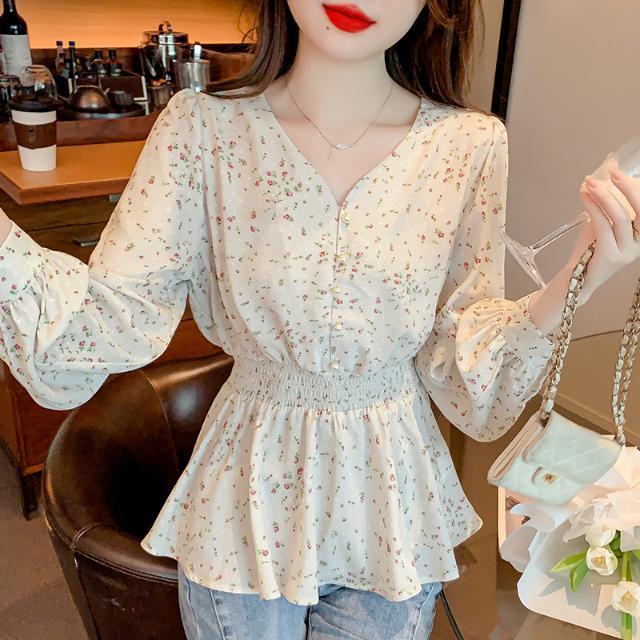 Long Sleeve Shirts Womens Plai - Women Formal Blouses For Evening Wear reseña y precio