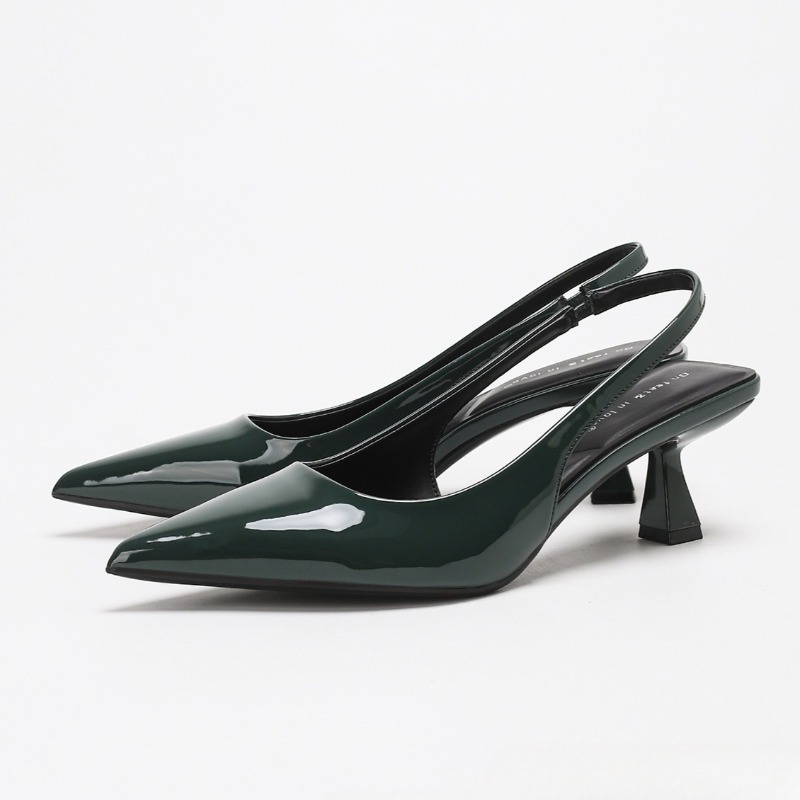 Elegant Backless High Heels Wo - Slingback Heel Formal reseña y precio