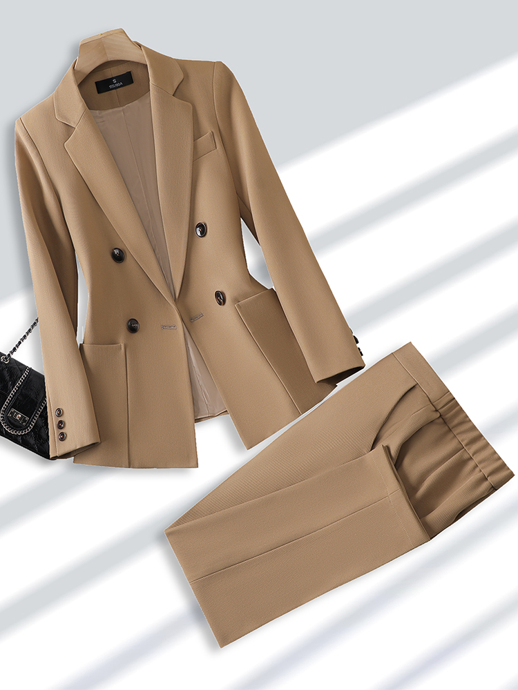 Fashion Ladies Pant Suit Forma - Women Formal Wear Blazer Set reseña y precio