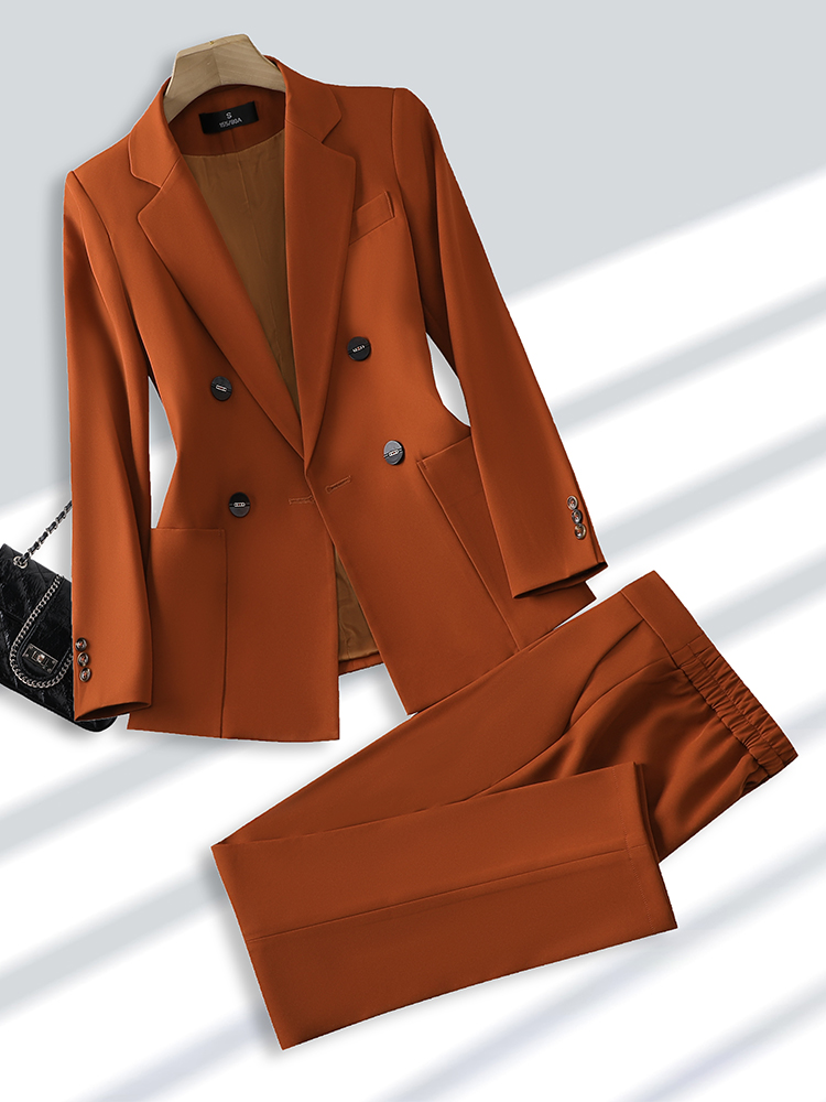 Fashion Ladies Pant Suit Forma - Women Formal Wear Blazer Set reseña y precio
