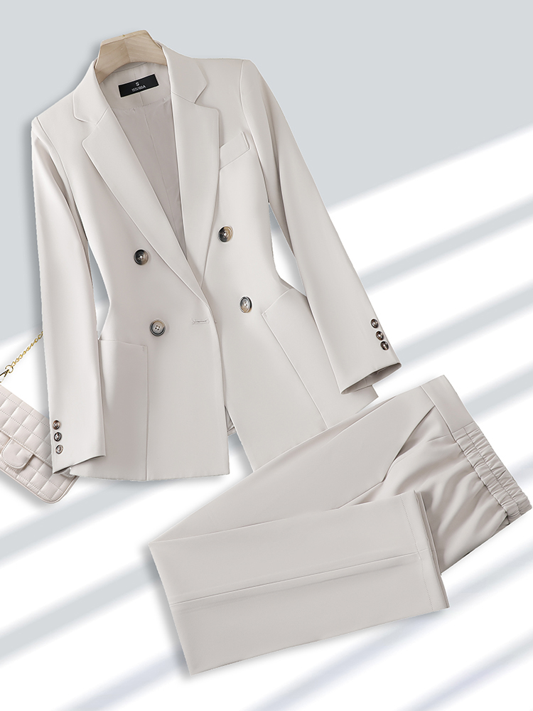 Fashion Ladies Pant Suit Forma - Women Formal Wear Blazer Set reseña y precio