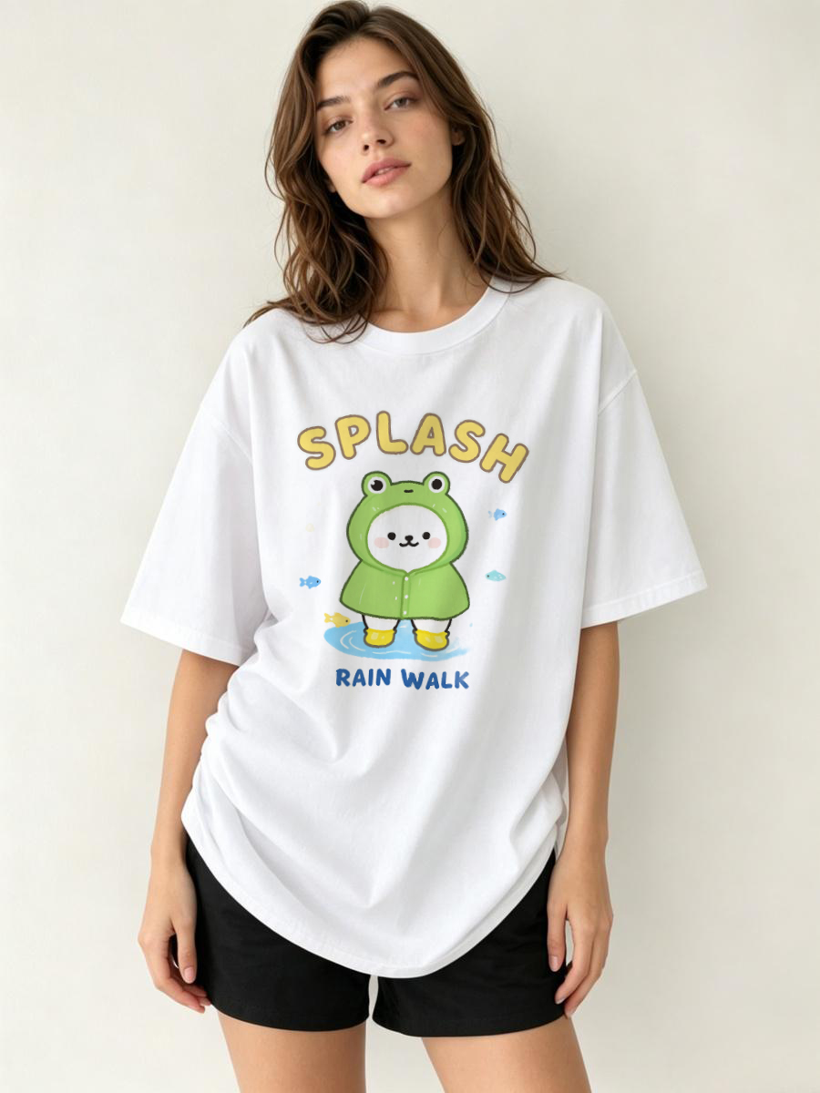 Lady Tee Spandex Cotton O-Neck - Women Formal Wear For Meeting reseña y precio