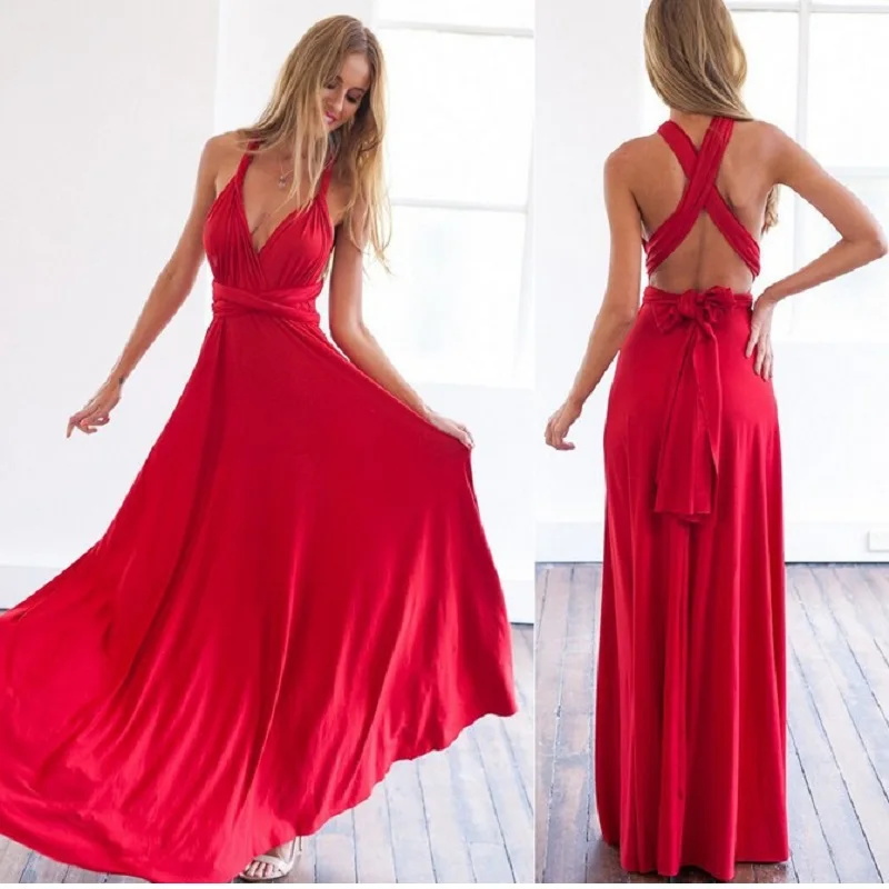 Sexy Fashion BandageLong Dress - Women Formal Wear Zara reseña y precio