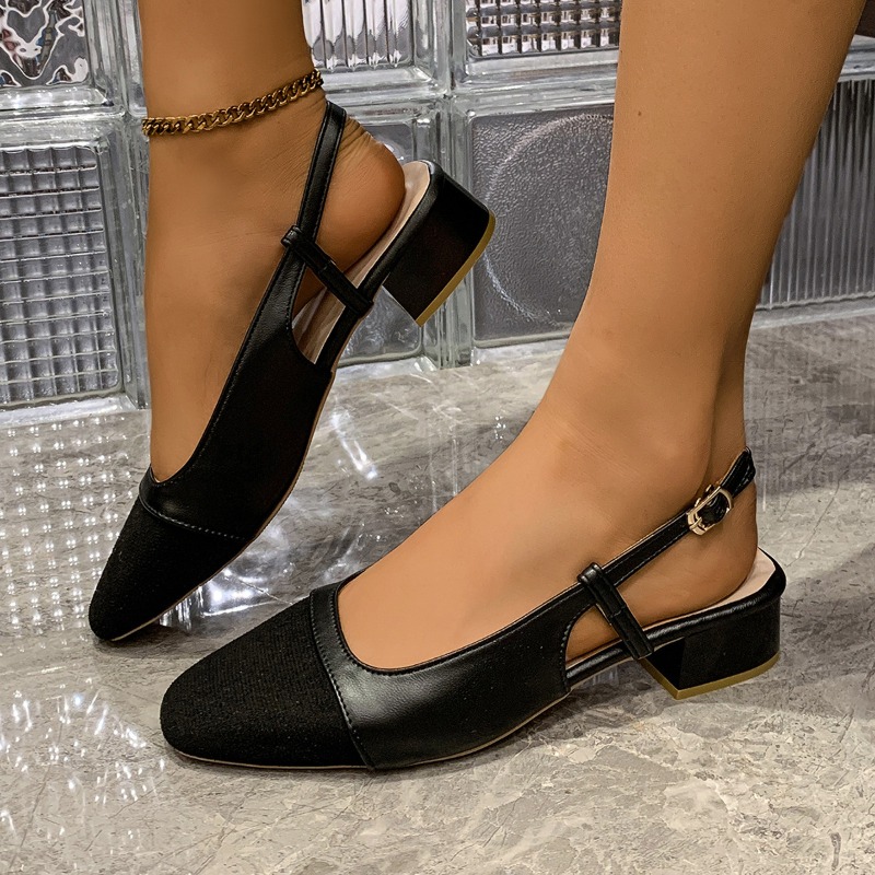Patchwork Leather Slingbacks W - Slingback Heel Formal reseña y precio