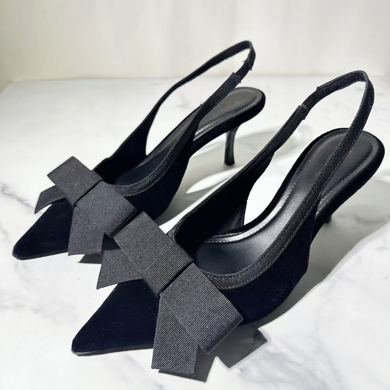 Ladies Thin Heel Pointed Toe S - Slingback Heel Formal reseña y precio