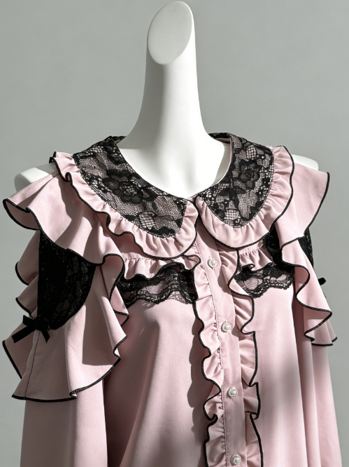 Kawaii Harajuku JK Women Bow L - Women Formal Blouses For Evening Wear reseña y precio