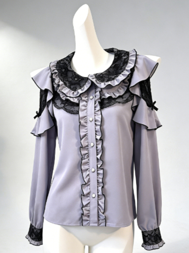 Kawaii Harajuku JK Women Bow L - Women Formal Blouses For Evening Wear reseña y precio