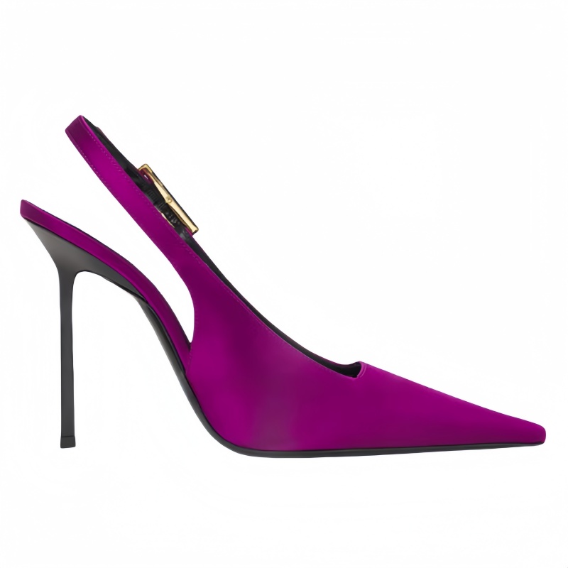New Luxurious Satin Fashion Sa - Slingback Heel Formal reseña y precio