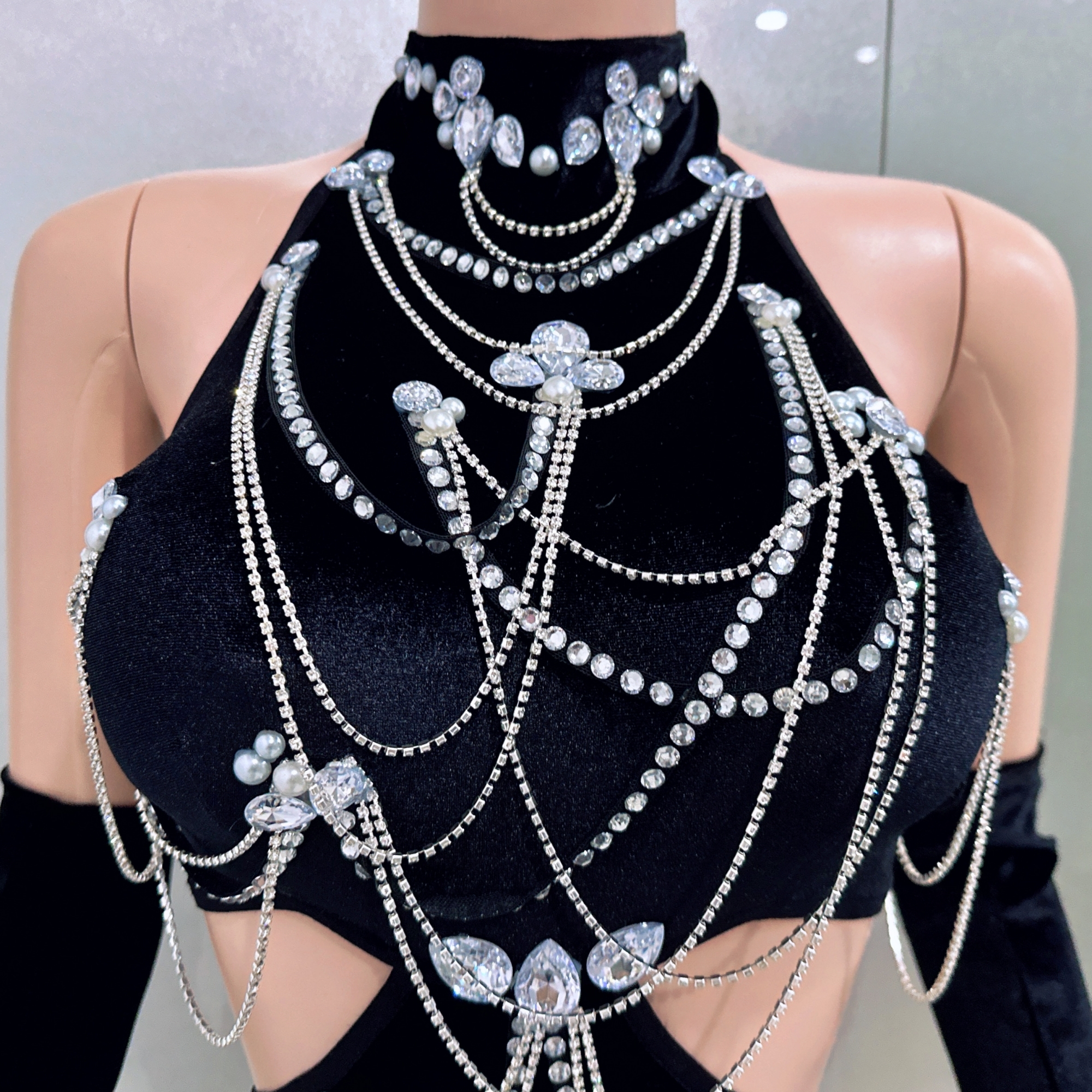 Sparkly Diamonds Tassels Chain - Women Formal Wear Zara reseña y precio