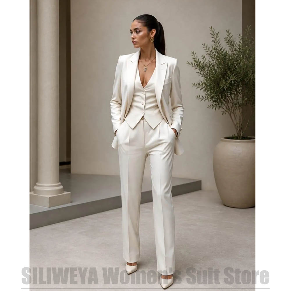 Women 3 Piece Suit Set Blazer  - Women Formal Wear Blazer Set reseña y precio