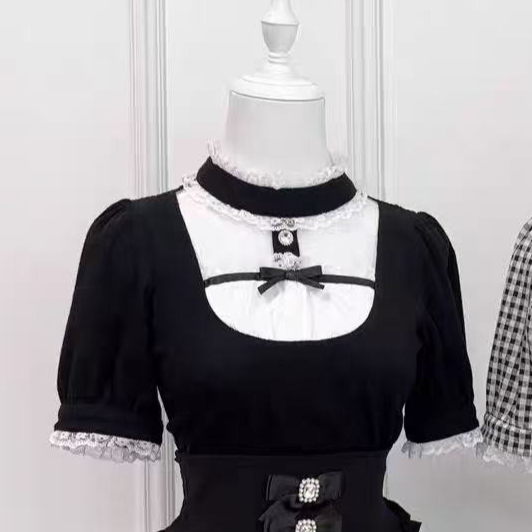 Japanese Lolita Blouse Women K - Women Formal Blouses For Evening Wear reseña y precio