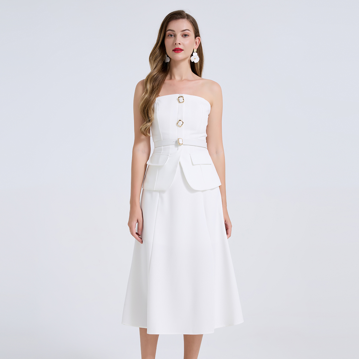 Elegant 2 Piece Women's Outfit - Women Formal Wear For Meeting reseña y precio