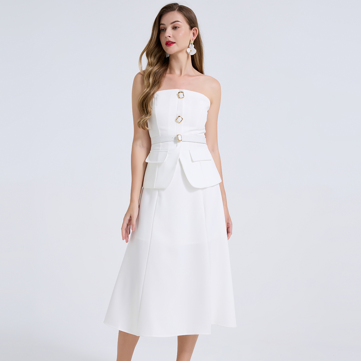 Elegant 2 Piece Women's Outfit - Women Formal Wear For Meeting reseña y precio