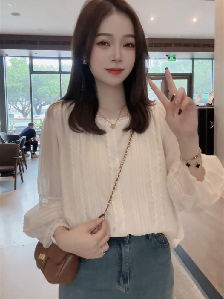 Long Sleeve Shirts Womens Cott - Women Formal Blouses For Evening Wear reseña y precio