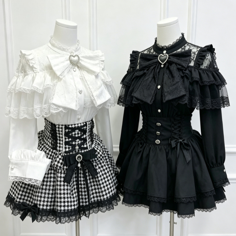 2026 Japanese Kawaii Lolita Bl - Women Formal Blouses For Evening Wear reseña y precio