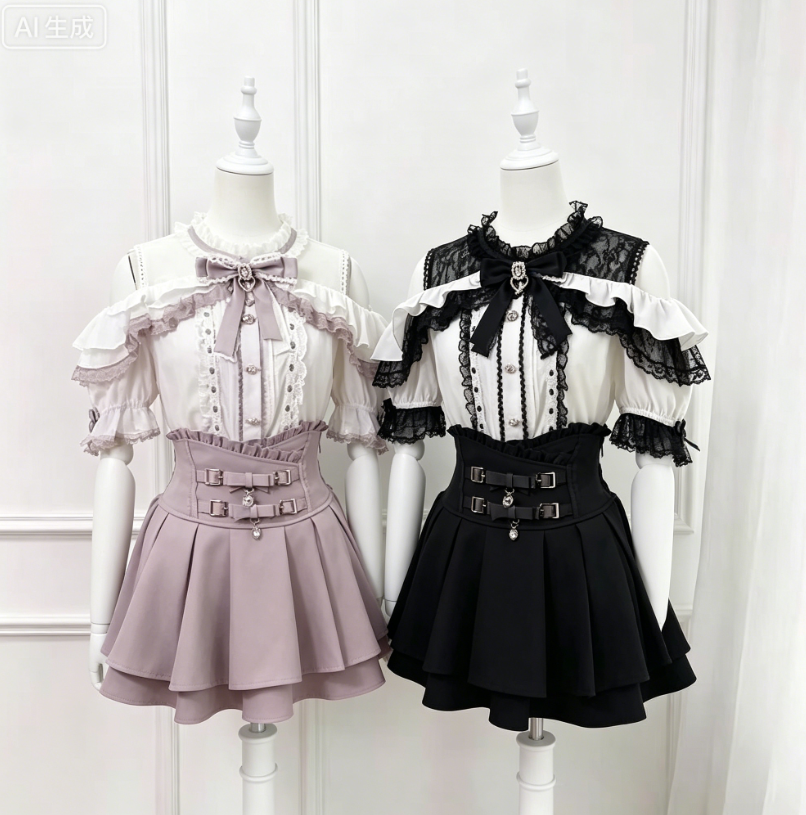 2026 Japanese Kawaii Lolita Bl - Women Formal Blouses For Evening Wear reseña y precio